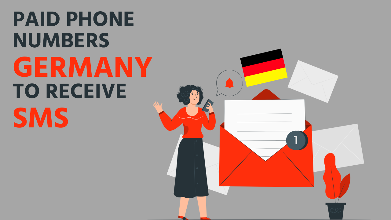 Virtual Germany numbers to receive SMS online
